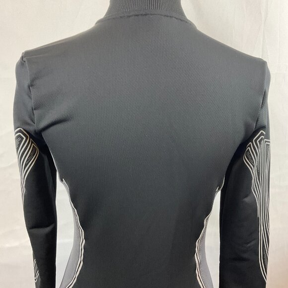 Stella McCartney x Adidas Jacket S Black Gray Full Zip Long Sleeve - Picture 9 of 11